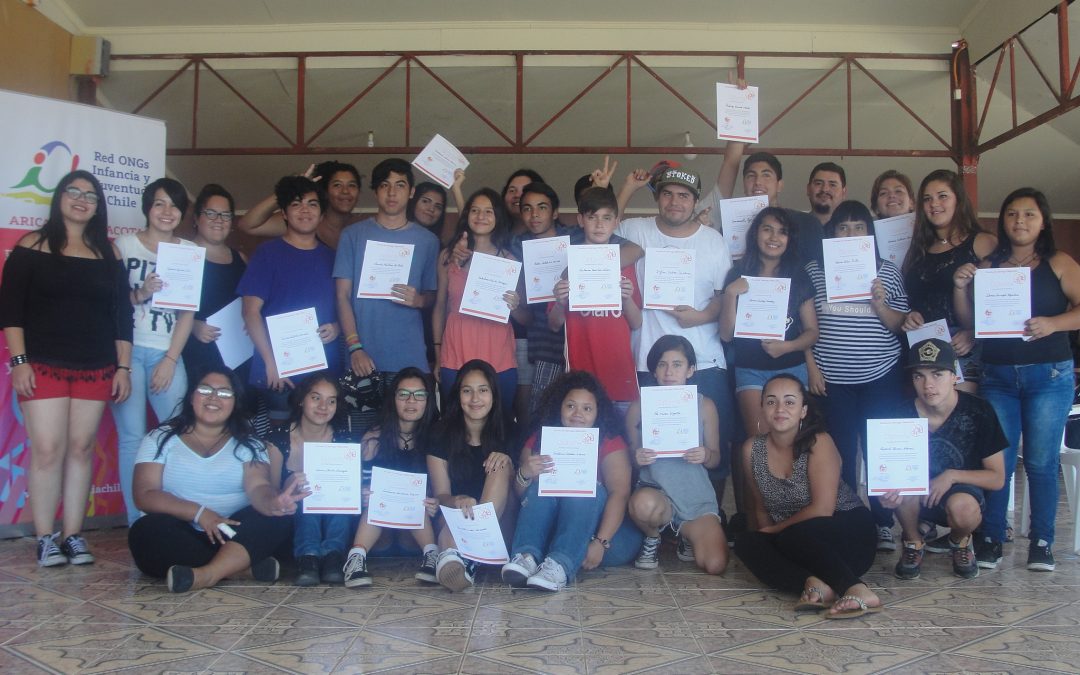 Exitosa Escuela de Liderazgo organizada por niños y niñas se realizó en CORFAL