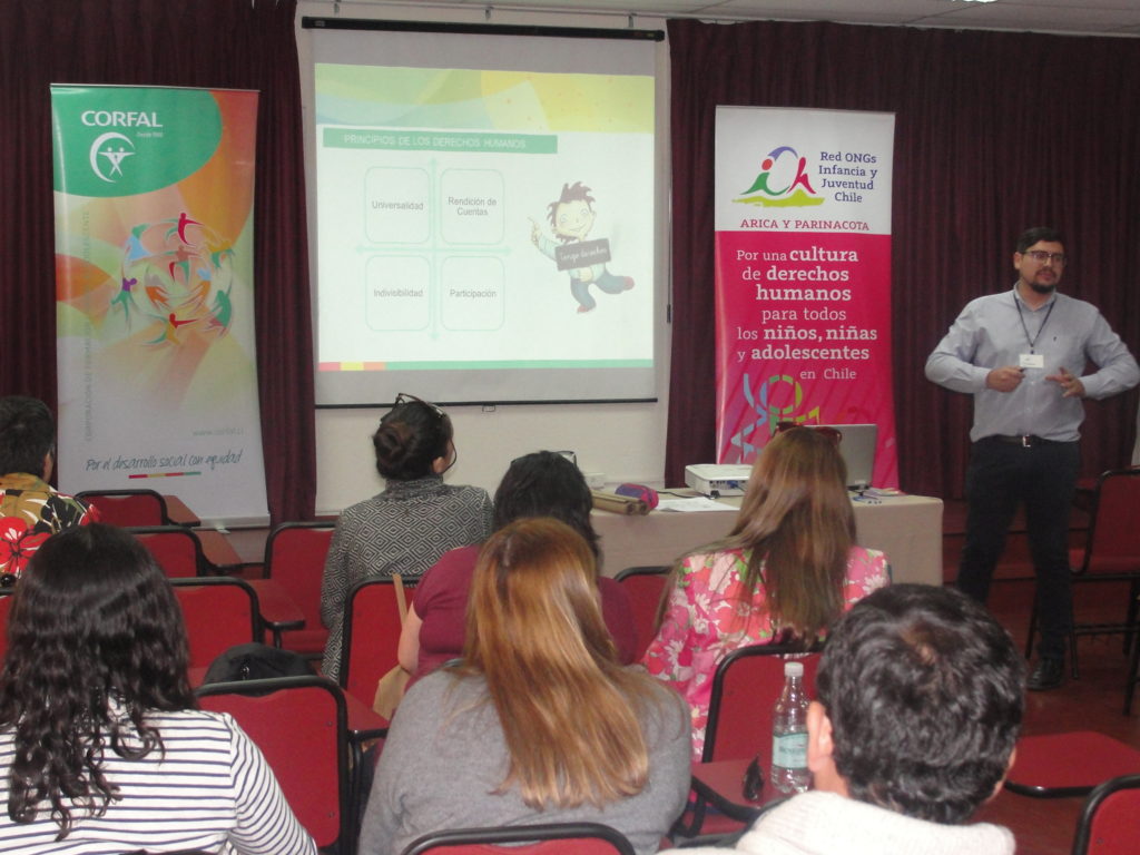 ROIJ Arica realiza Encuentro Regional de Sociedad Civil por la niñez