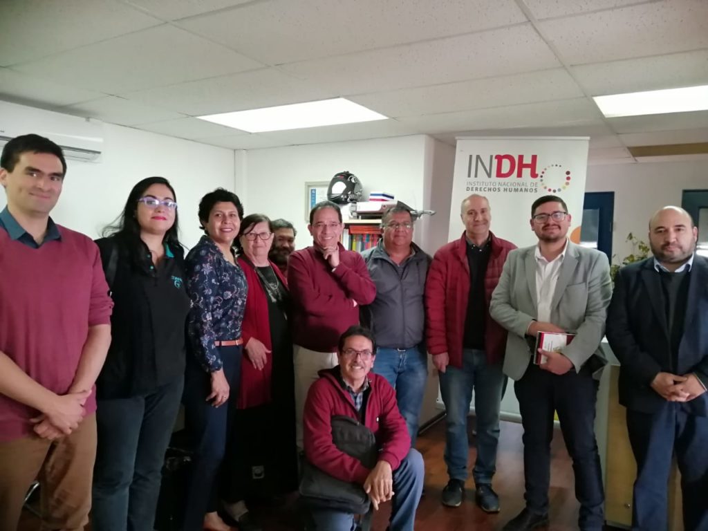 CORFAL sostiene reunión con director nacional del INDH