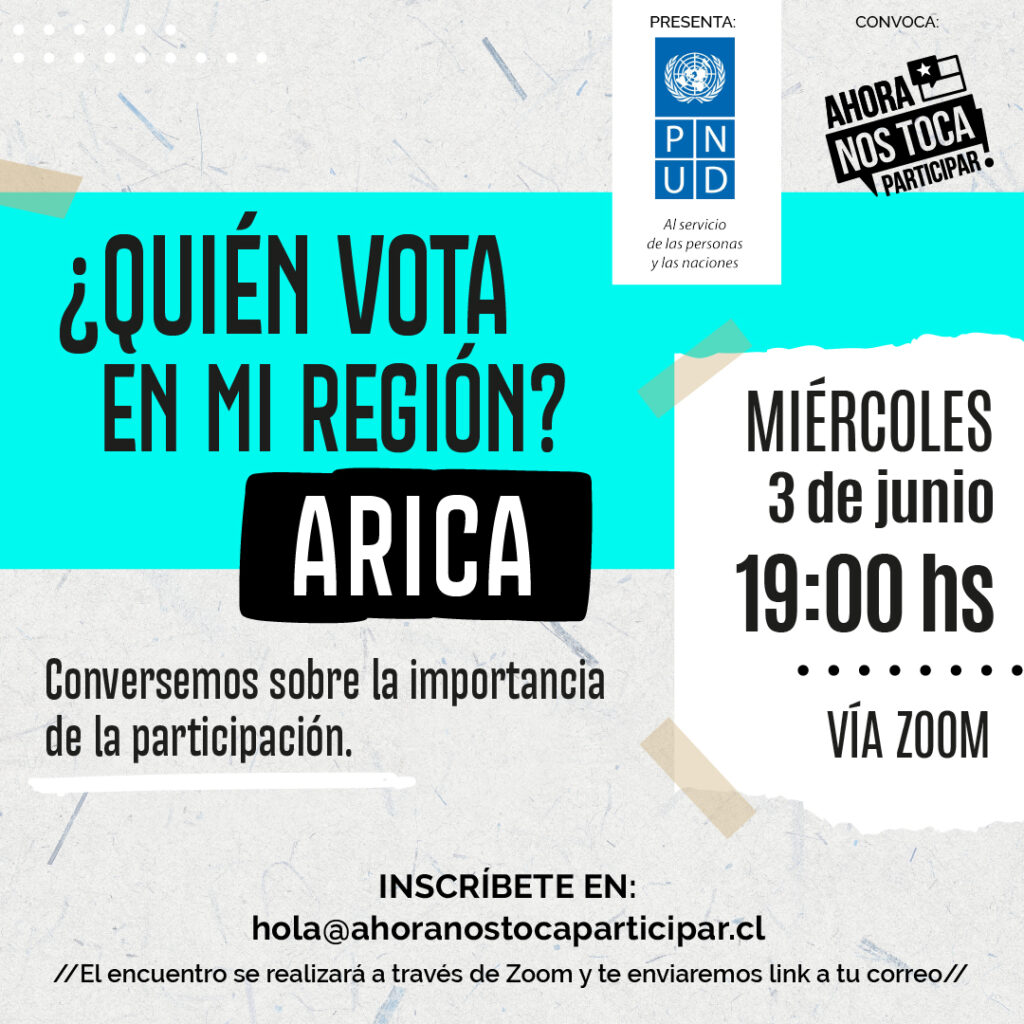 CORFAL participa de actividad «Quien Vota en tu Región» de Ahora Nos Toca Participar