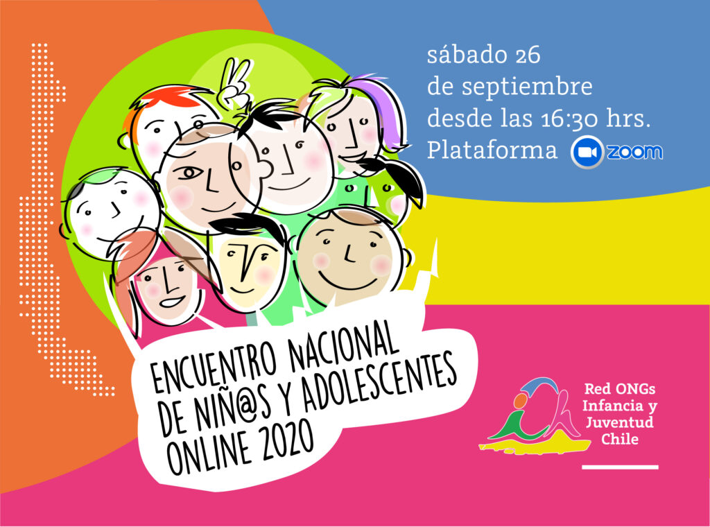 CORFAL y CINNJA participaron de Encuentro Nacional de Niños, Niñas y Adolescentes online ROIJ Chile
