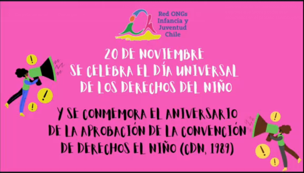 CORFAL / ROIJ Arica participa activamente de video nacional de Red de ONGs de Infancia y Juventud ROIJ Chile