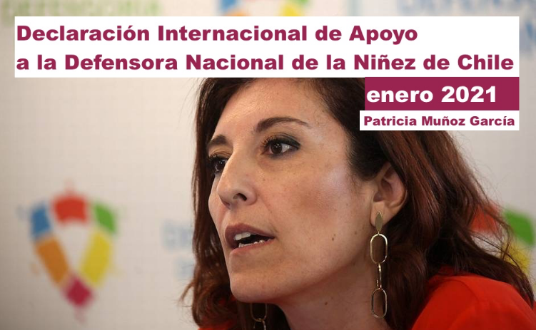 CORFAL y ROIJ Chile firman declaración en apoyo a Defensora de la Niñez