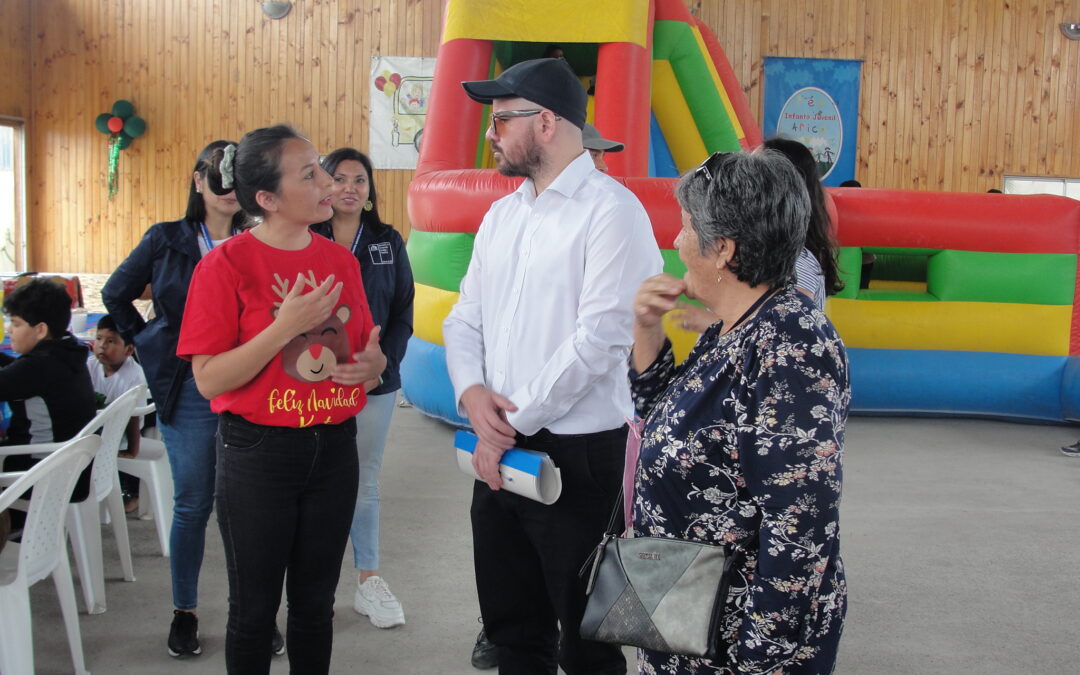 Ministro Giorgio Jackson visitó Celebración Navideña de Programa Abriendo Caminos CORFAL