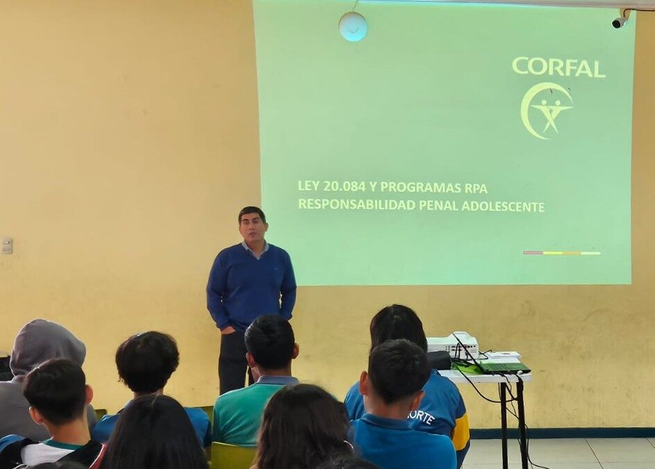 CORFAL RPA realiza charlas para estudiantes y profesionales de Educación