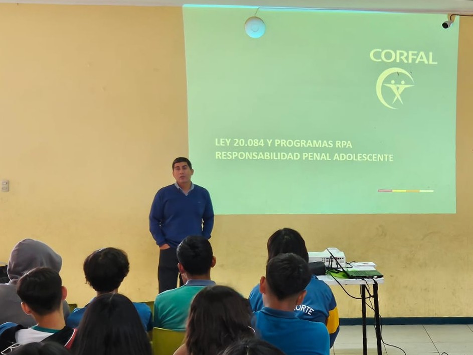 CORFAL RPA realiza charlas para estudiantes y profesionales de Educación