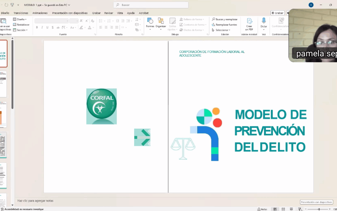 Equipos CORFAL se capacitaron en Modelo de Prevención del Delito corporativo