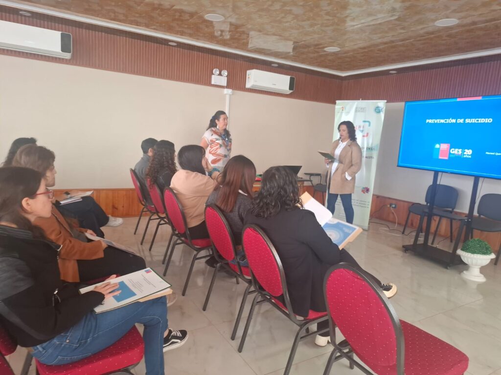 Usuarias Programa Inversión en la Comunidad participaron de charla de seguridad y apoyo comunitario en Día Mundial para la Prevención del Suicidio
