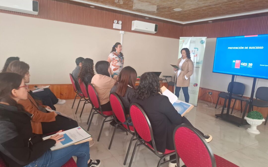 Usuarias Programa Inversión en la Comunidad participaron de charla de seguridad y apoyo comunitario en Día Mundial para la Prevención del Suicidio