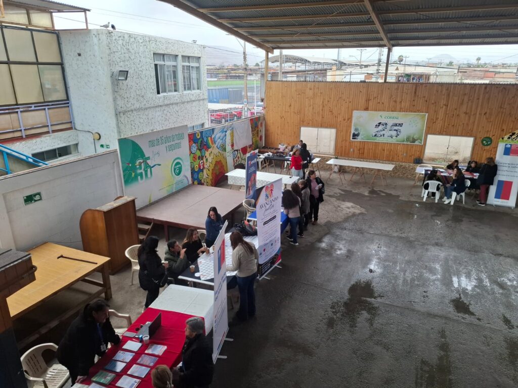 Programa Inversión en la Comunidad CORFAL realizó Plaza Ciudadana